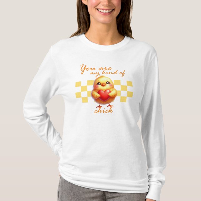 Valentine's Day Chick T-Shirt (Front)