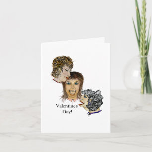 Valentine's Day: Chocolate Isn't Fattening Card