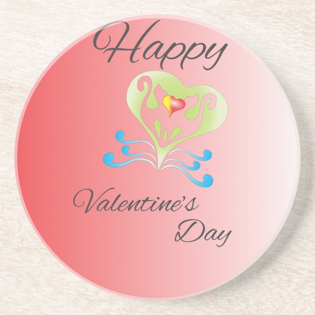 valentine's day coaster (Front)