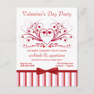 Valentine's Day Cocktail Party Invitations