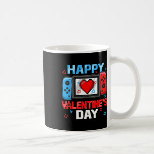 Valentines Day Controller Video Game Heart Boy Tod Coffee Mug