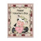 Valentine's Day Cow Postcard