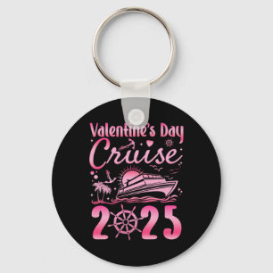 Valentine's Day Cruise 2025 Vacation Matching Coup Keychain