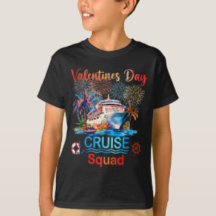 Valentines Day Cruise Squad 2026 Couples Vacation T-Shirt
