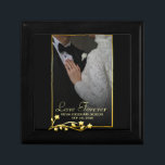 Valentine's Day Custom Couple Photo Gift Box<br><div class="desc">Valentine's Day Custom Couple Photo gift</div>
