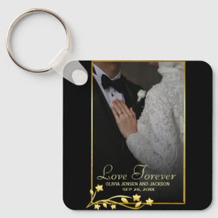 Valentine's Day Custom Couple Photo Keychain
