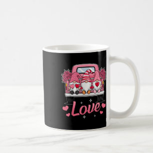 Valentines Day Cute Love Heart Gnome Funny Gnome L Coffee Mug