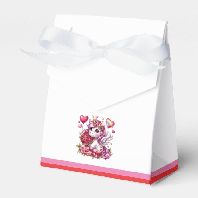 Valentine's Day cute pirate Favour Box (Front Side)