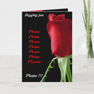 Valentine's day date holiday card