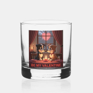 Valentines Day Dinner 4 2 Drinkware Set Whiskey Glass