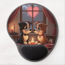 Valentines Day Dinner 4 2 Gel Mousepad