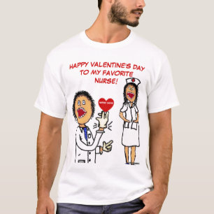 Valentine's Day Doctor Loves Nurse T-Shirt