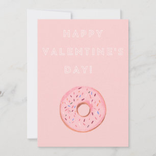 Valentine's Day Doughnut Card