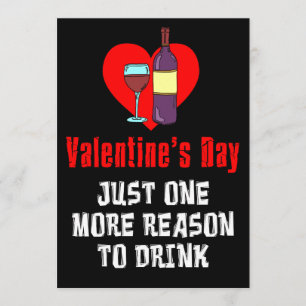 Valentine's Day Drinking Party Invite