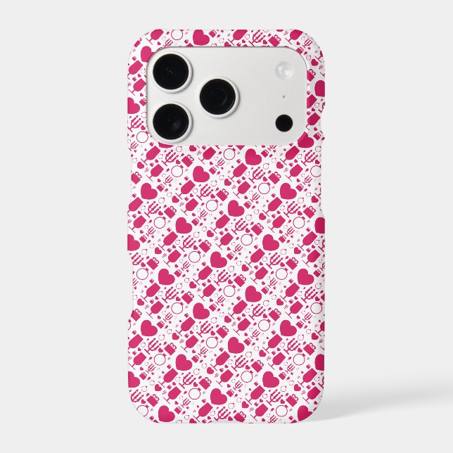Valentines day elements patterns (Back)