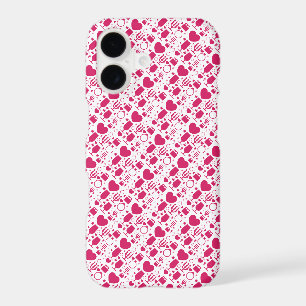 Valentines day elements patterns