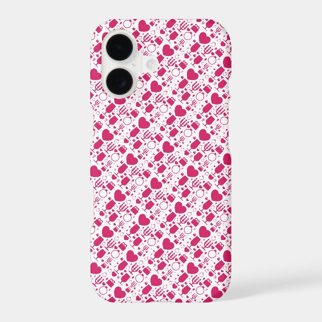 Valentines day elements patterns (Back)