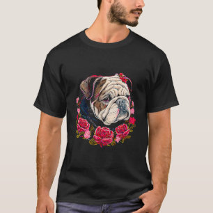 Valentine's day  English Bulldog Dog Valentine  13 T-Shirt