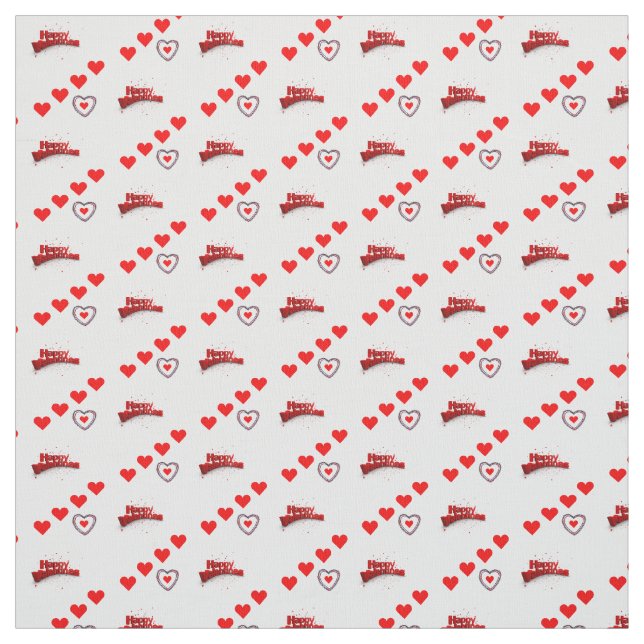 Valentine's Day Fabric (Swatch)