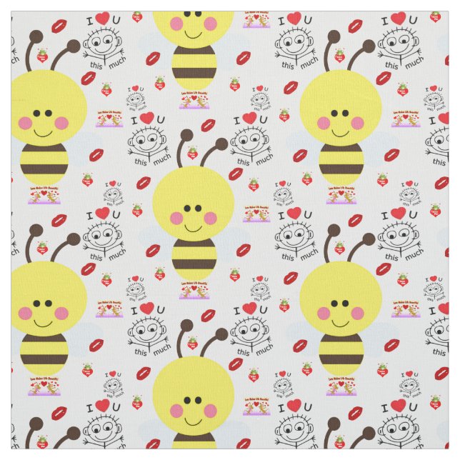 Valentine's Day Fabric (Swatch)