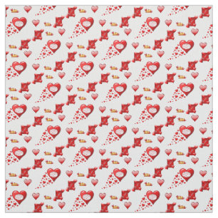 Valentine's Day Fabric