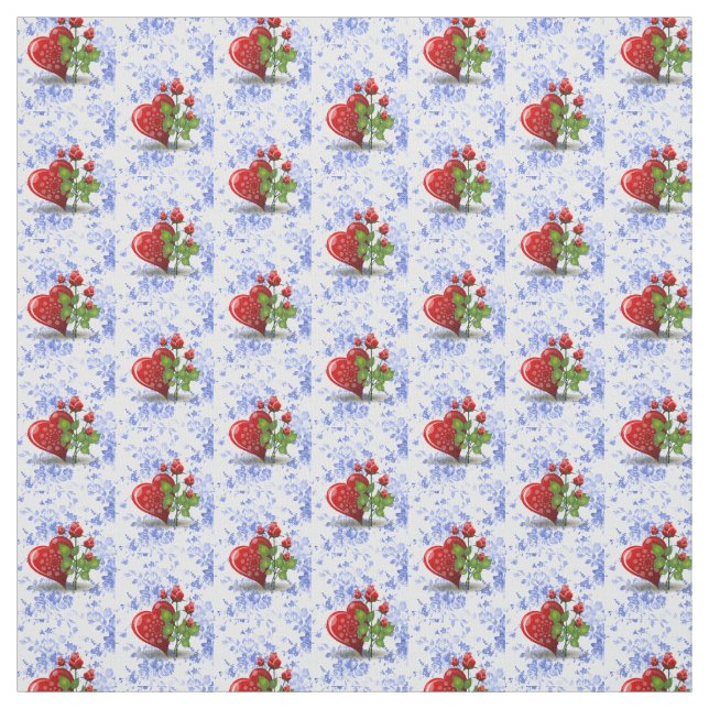 Valentine's Day Fabric (Swatch)