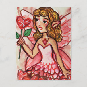 Valentine's Day Fairy                              Postcard