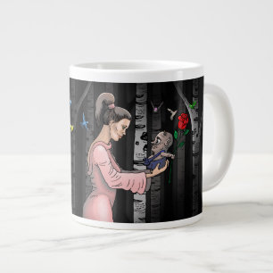 Valentines Day Fantasy Large Coffee Mug
