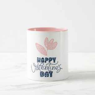Valentine's Day  Floral  Mug