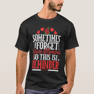 Valentines Day for Her Wife Mom Women Sister Daug T-Shirt