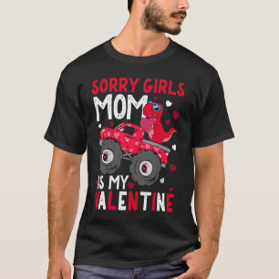 Valentines Day for Toddler Boys Son Dinosaur Monst T-Shirt