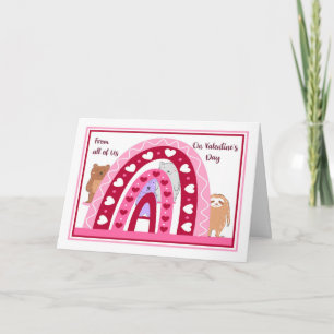 Valentine's Day from All of Us Card