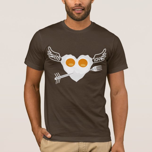 Valentine's day funny heart Custom Shirt (Front)