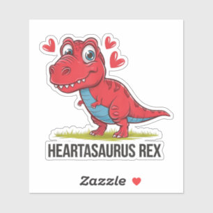 Valentines Day Funny Heartasaurus Rex Cute T-Rex