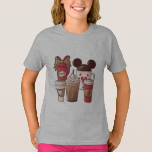 Valentine's Day Funny Latte Coffee Lover  T-Shirt