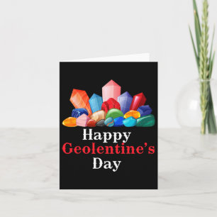 Valentine's Day Geology And Mineralogy Teacher Ear Card
