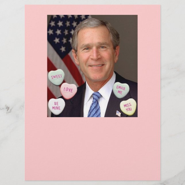 Valentine's Day George Bush (Front)