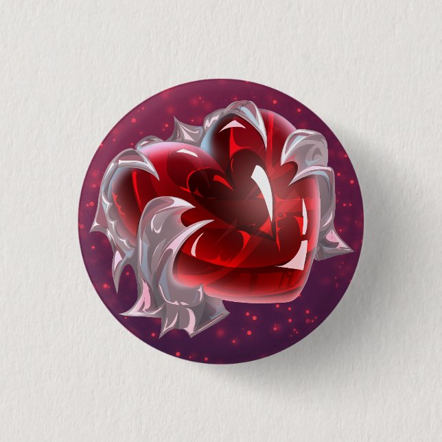 Valentine's Day gift 1 Inch Round Button (Front)