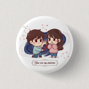 Valentine's Day Gift - Anniversary Cute Pin Button
