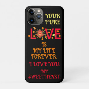 VALENTINE'S DAY GIFT FOR GIRLFRIEND, WIFE, HUSBAND iPhone 11 PRO CASE