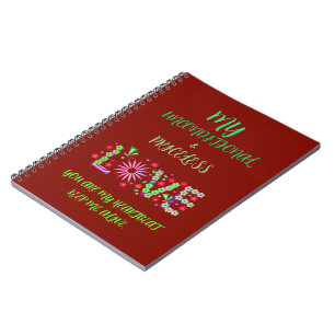 VALENTINE'S DAY GIFT FOR GIRLFRIEND, WIFE, HUSBAND NOTEBOOK