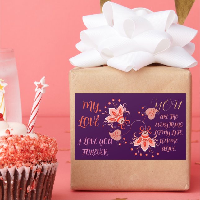 VALENTINE'S DAY GIFT FOR GIRLFRIEND, WIFE, HUSBAND STICKER (Party)