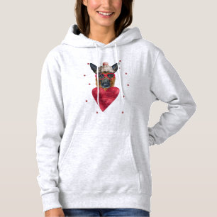Valentine's Day Gift German Shepherd Dog Hoodie