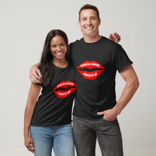 Valentine's Day Gift Idea KISSING COACH T-Shirt