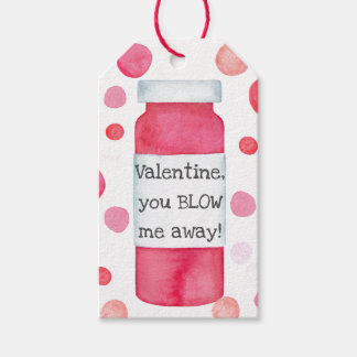 Valentine's Day Gift Tag for Bubbles