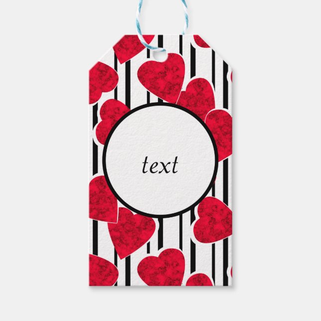 Valentine's day gift tags (Front)