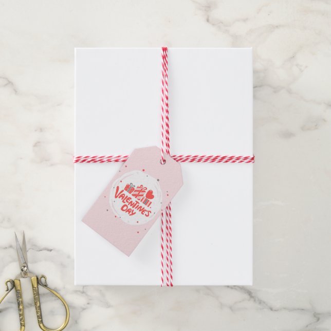 Valentine's Day  Gift Tags (With Twine)