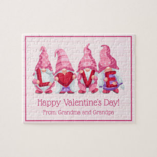 Valentine's Day Gnomes Jigsaw Puzzle
