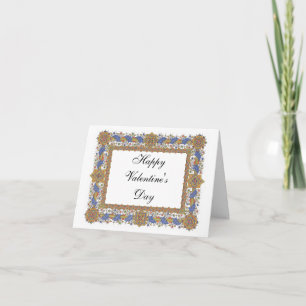 Valentine's Day Gothic Custom Art Holiday Card