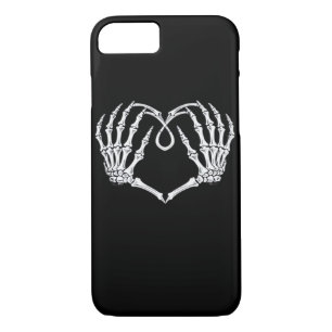 Valentines Day Gothic Heart With Skeleton Hands Va Case-Mate iPhone Case